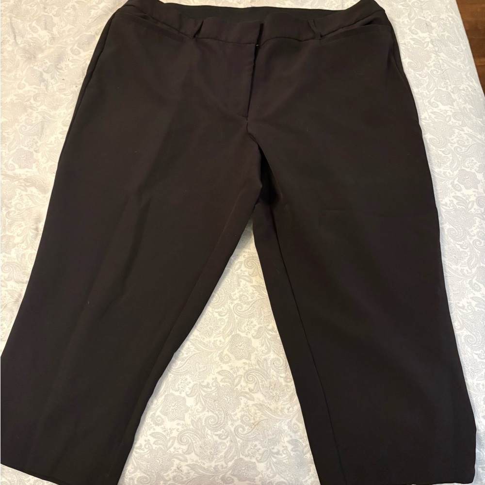 EVRI Black Capri Pants